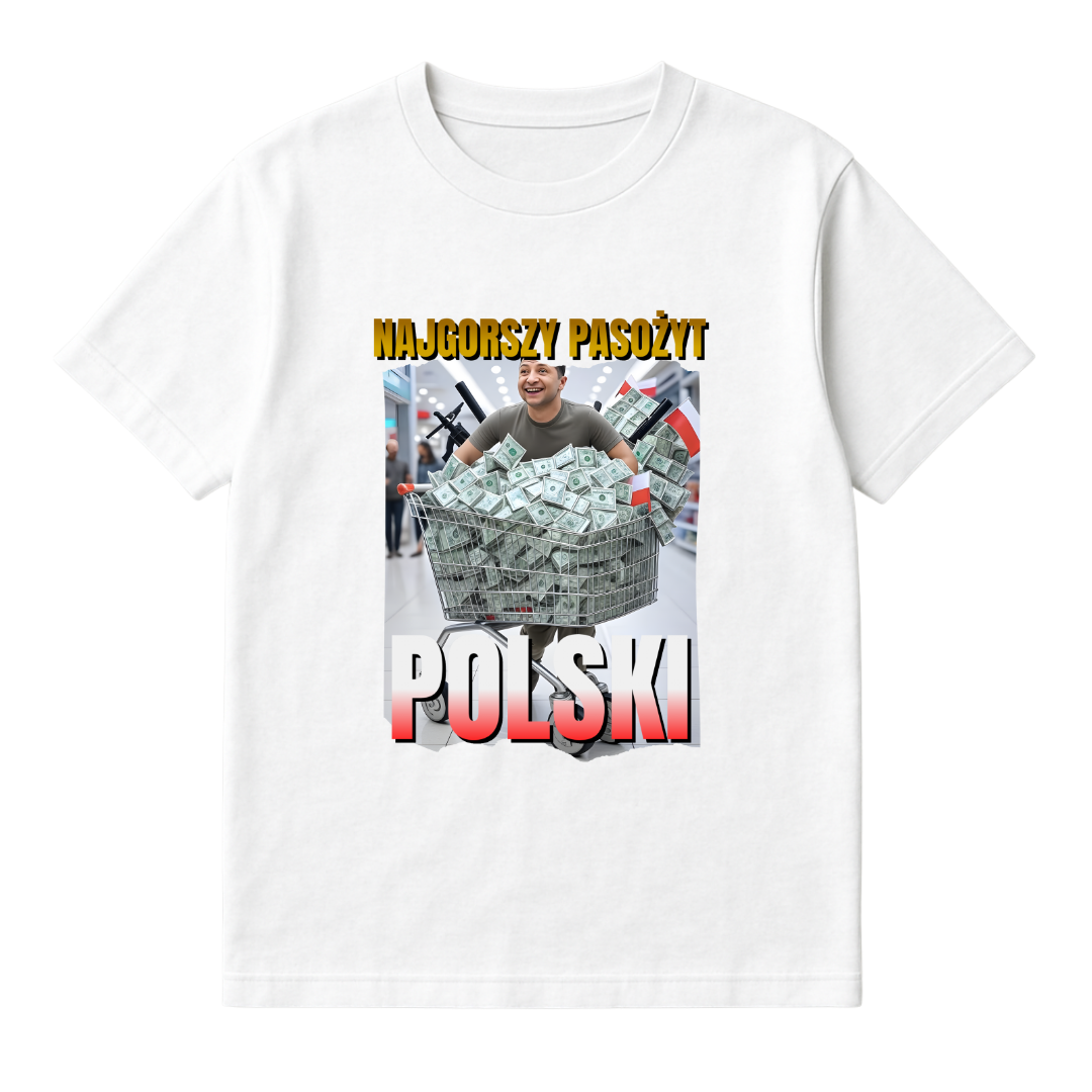KOSZULKA NAJGORSZY PASOŻYT POLSKI