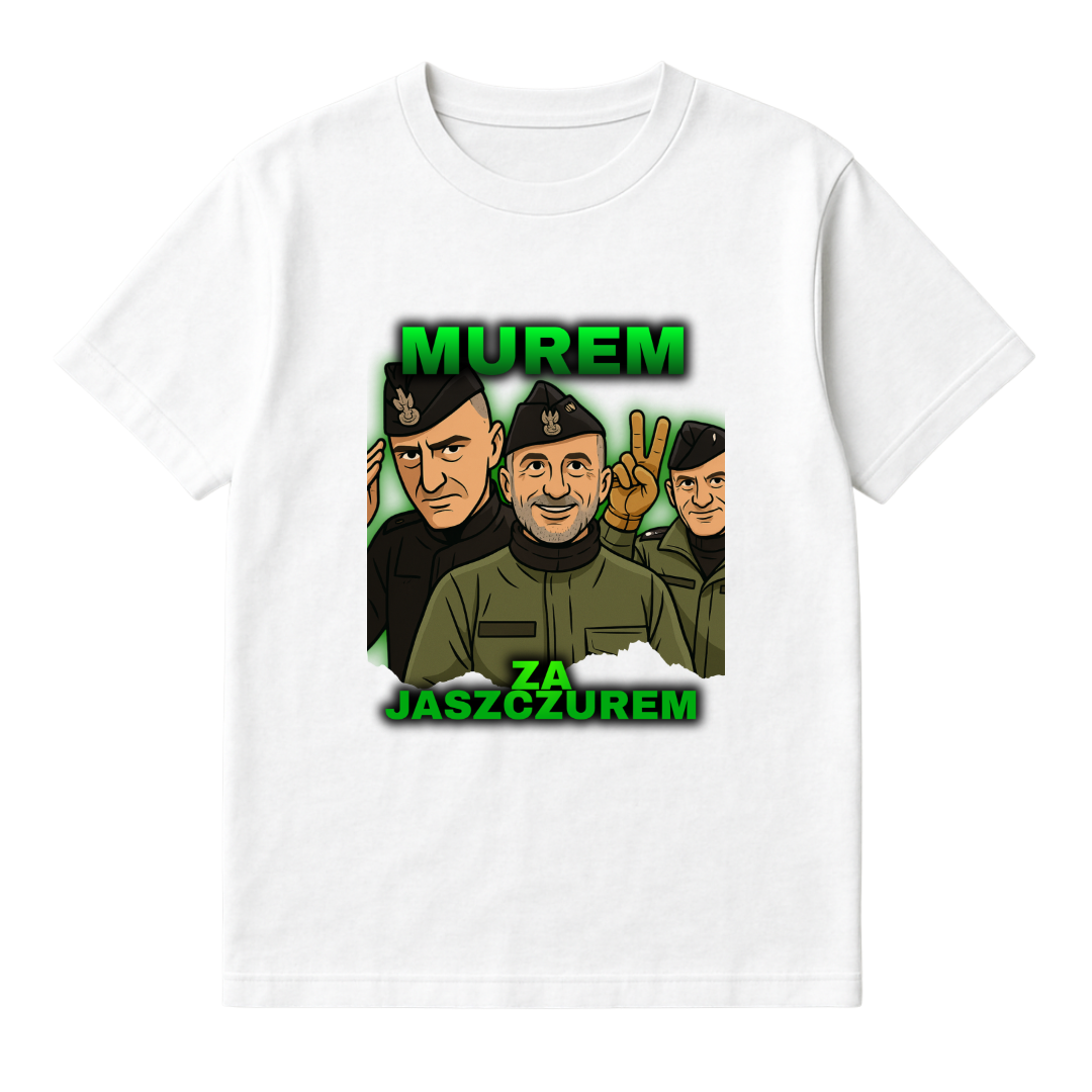 KOSZULKA MUREM ZA JASZCZUREM