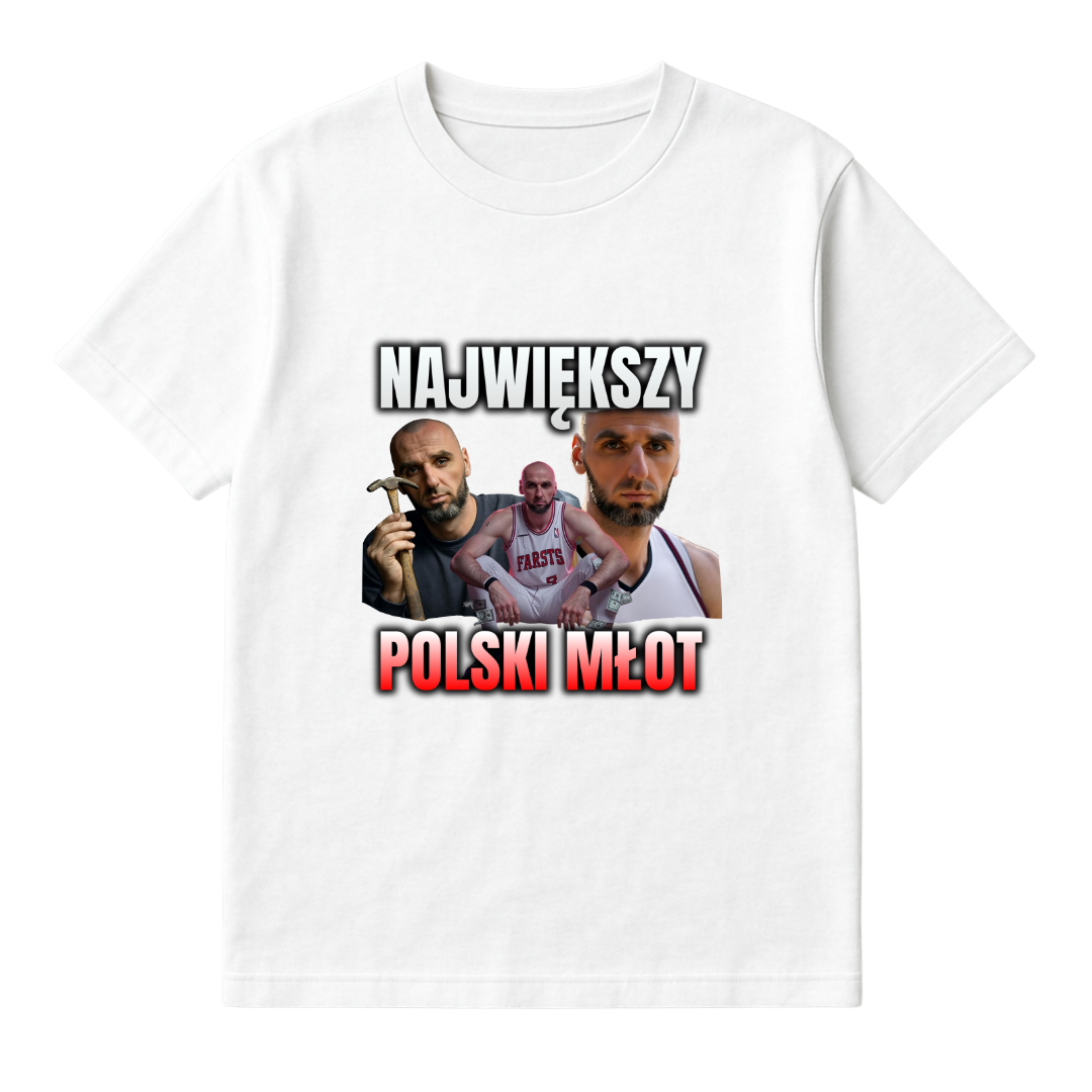 KOSZULKA NAJWIĘKSZY POLSKI MŁOT