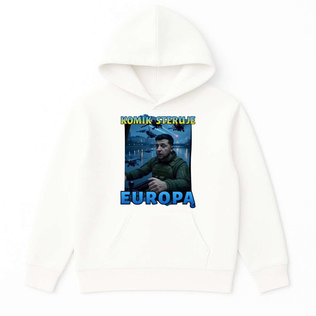 BLUZA KOMIK STERUJE EUROPĄ