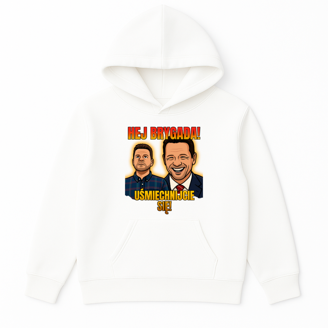 BLUZA HEJ BRYGADA UŚMIECHNIJCIE SIĘ!