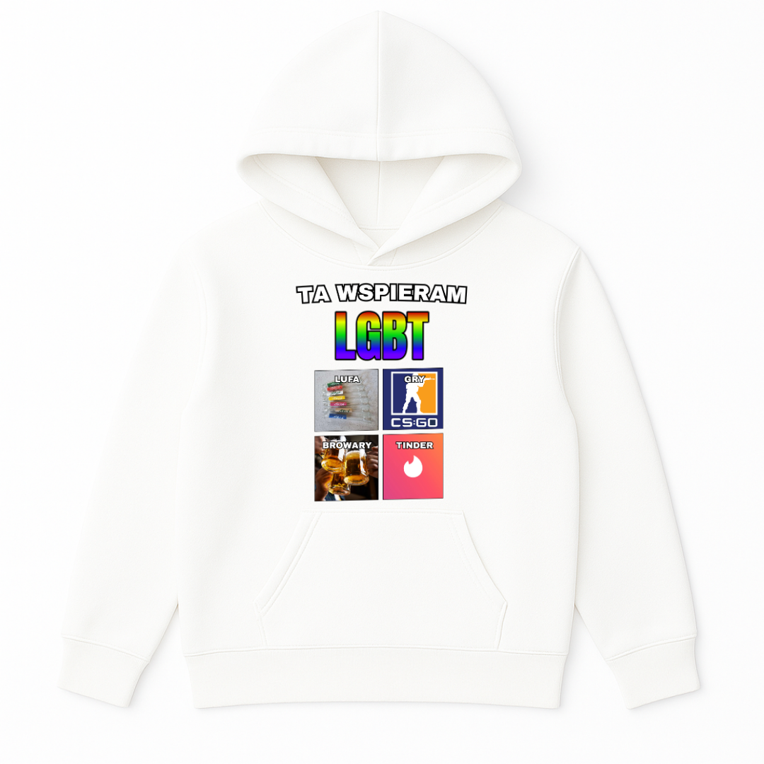 BLUZA TA WSPIERAM LGBT