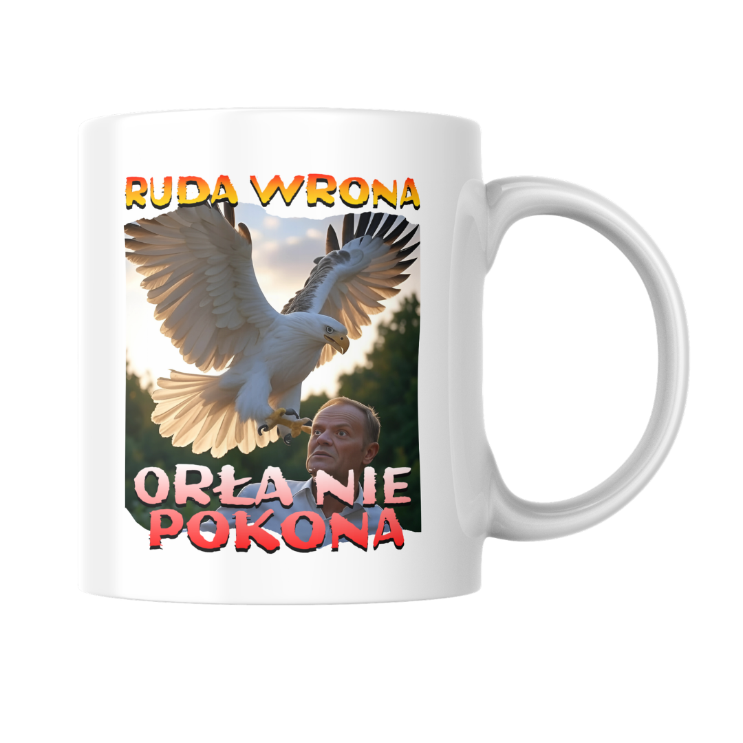 KUBEK RUDA WRONA ORŁA NIE POKONA