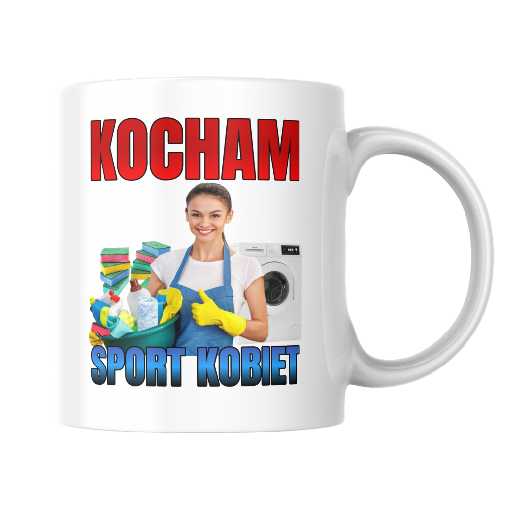 KUBEK KOCHAM SPORT KOBIET