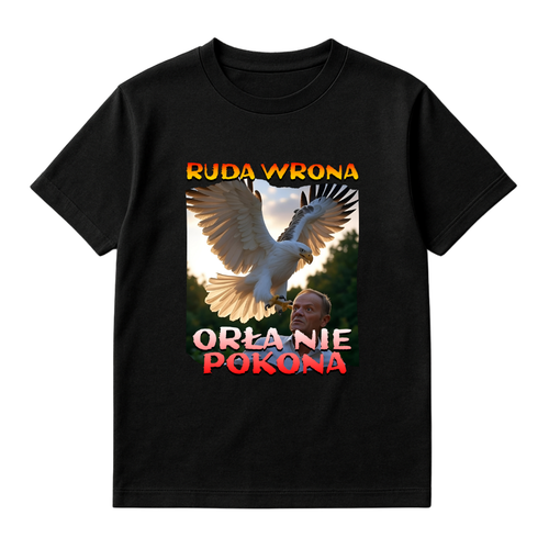 KOSZULKA RUDA WRONA ORŁA NIE POKONA