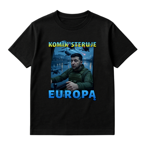 KOSZULKA KOMIK STERUJE EUROPĄ