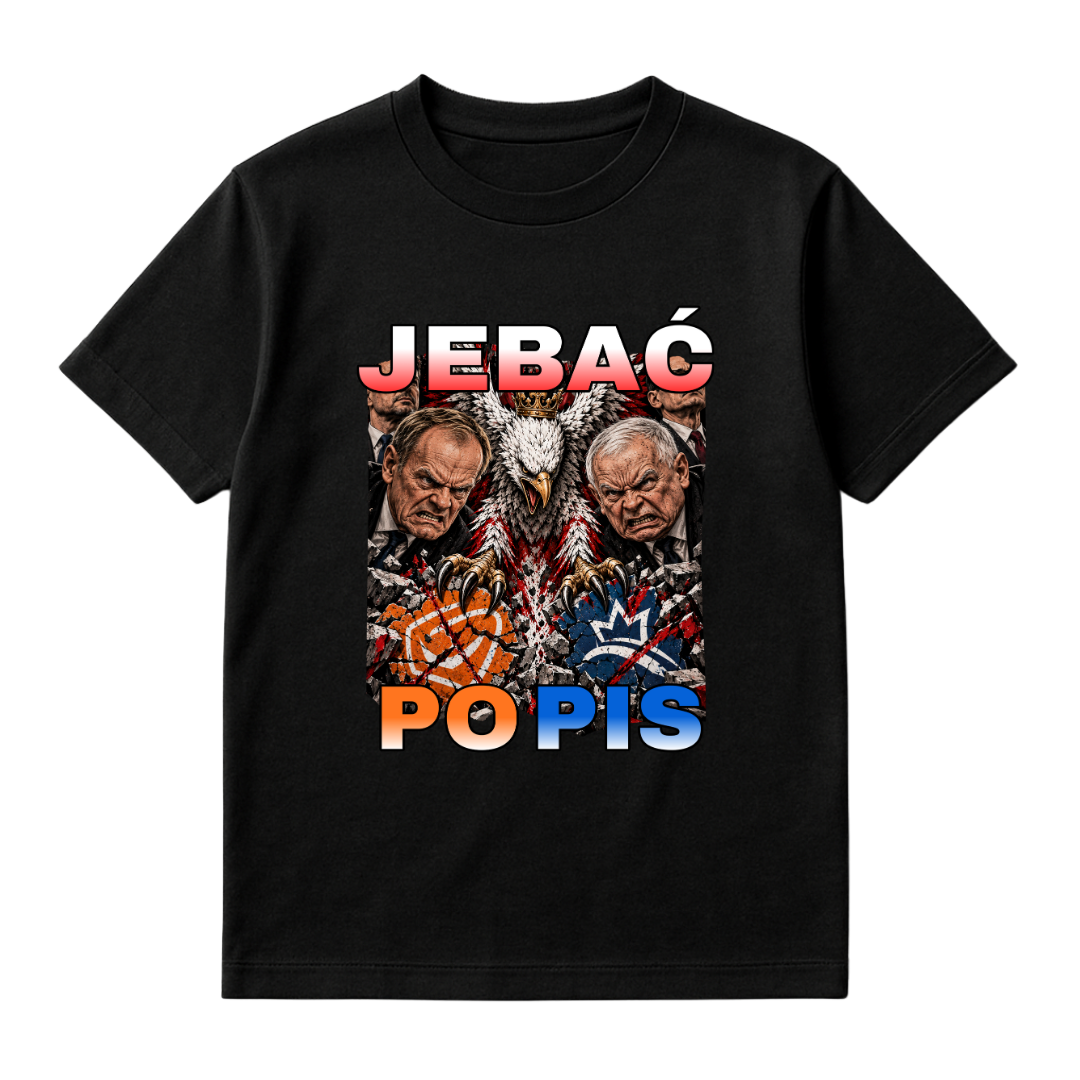 KOSZULKA JEBAĆ POPIS