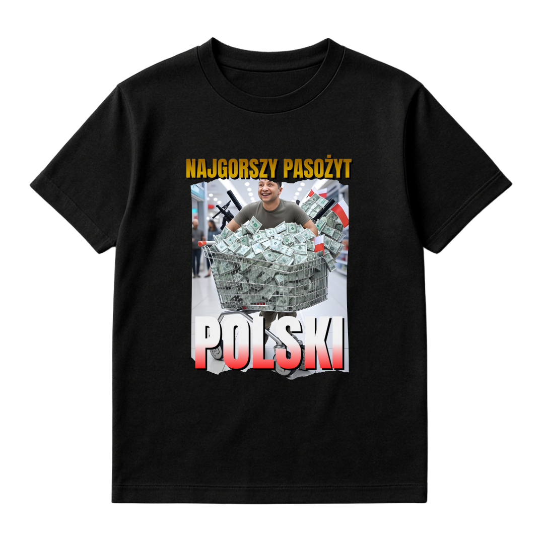 KOSZULKA NAJGORSZY PASOŻYT POLSKI