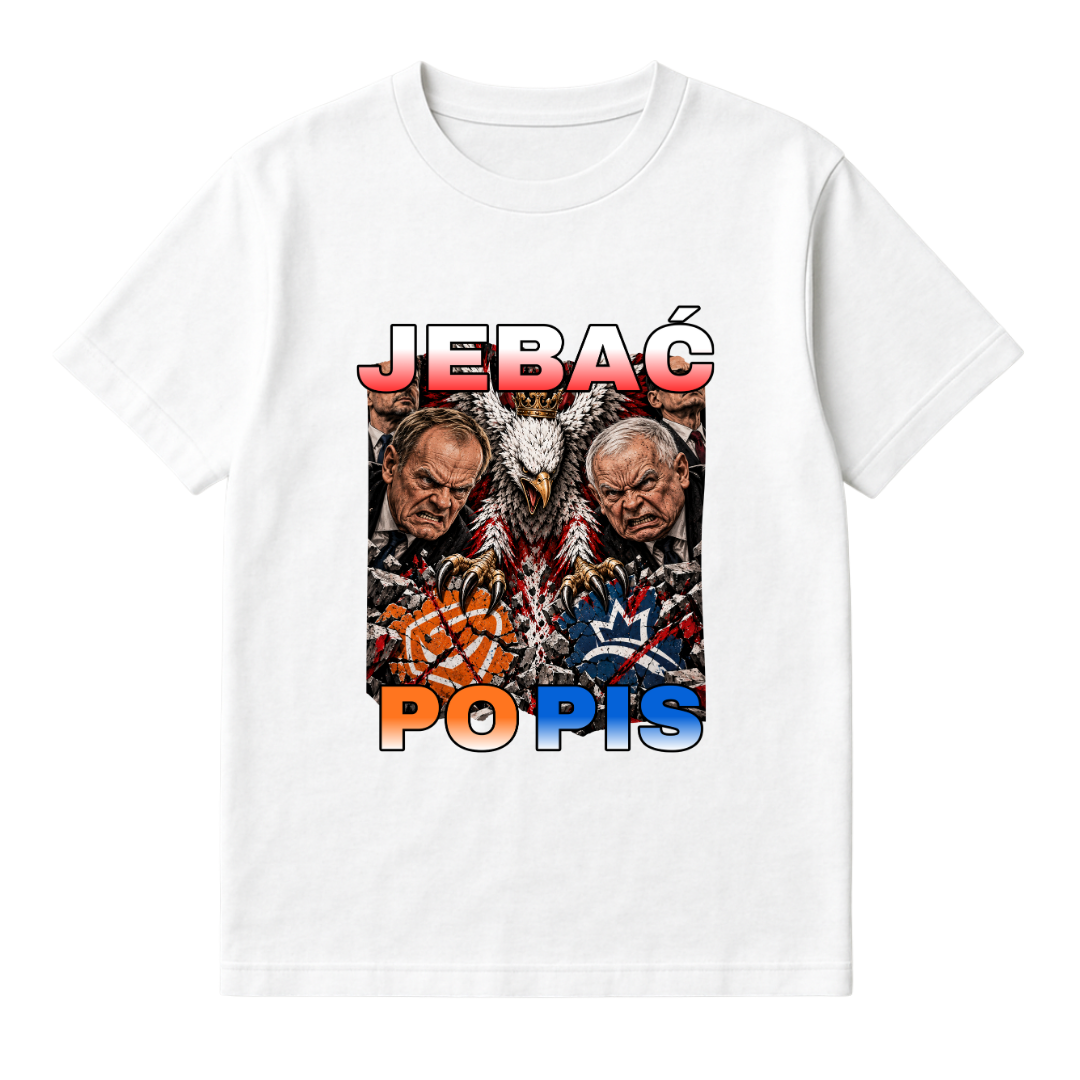 KOSZULKA JEBAĆ POPIS