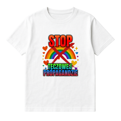 KOSZULKA STOP TĘCZOWEJ PROPAGANDZIE