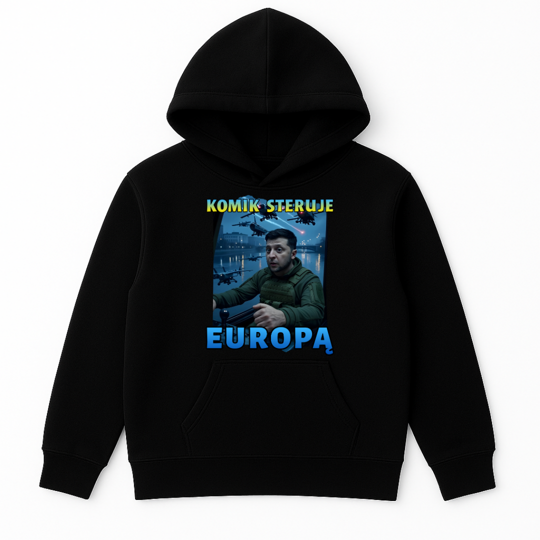 BLUZA KOMIK STERUJE EUROPĄ