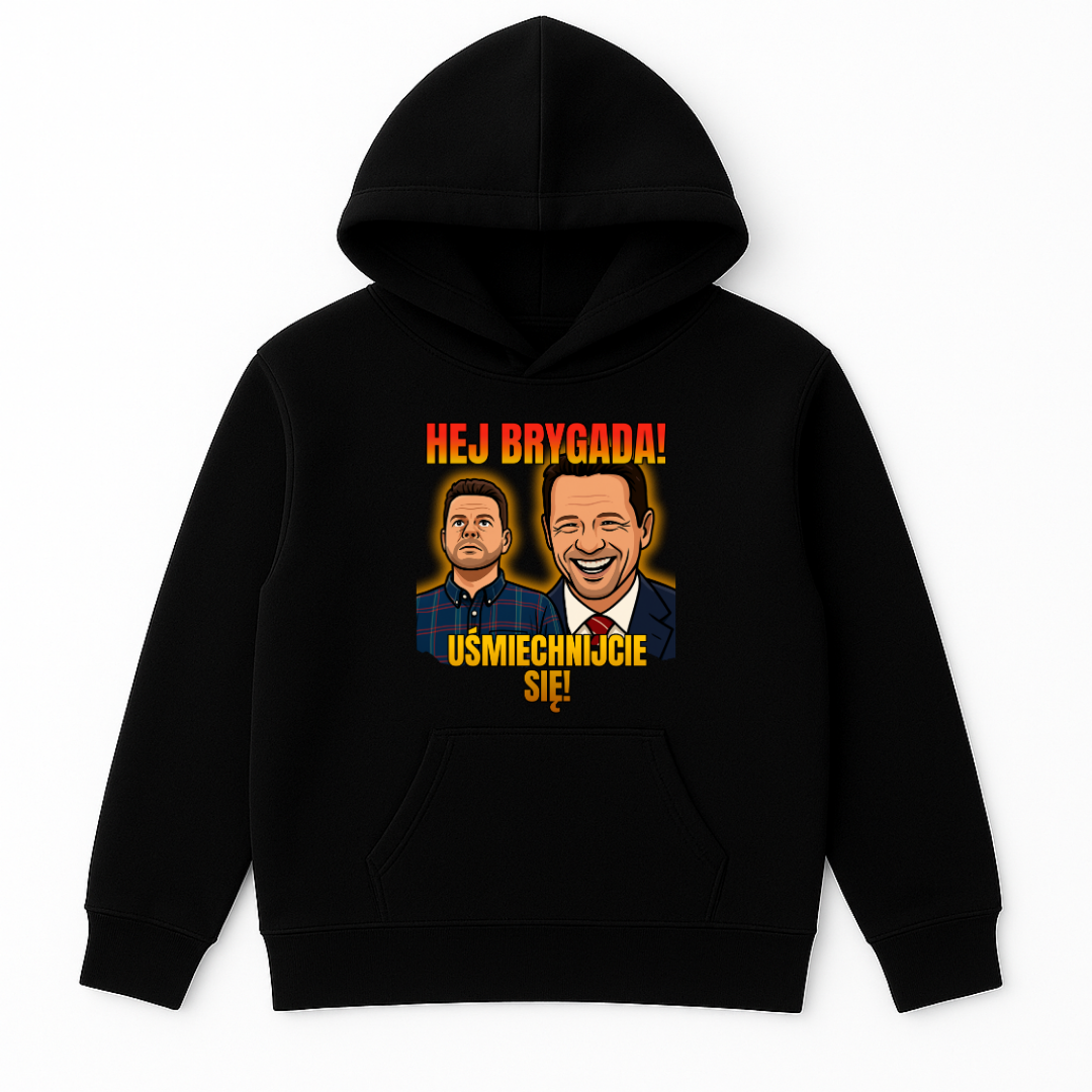BLUZA HEJ BRYGADA UŚMIECHNIJCIE SIĘ!