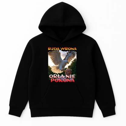 BLUZA RUDA WRONA ORŁA NIE POKONA
