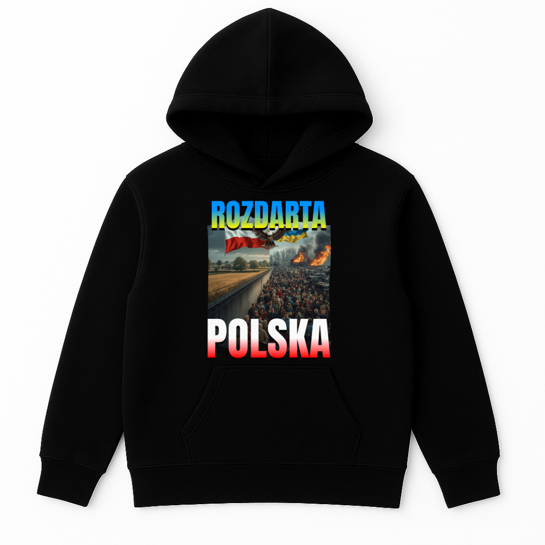 BLUZA ROZDARTA POLSKA