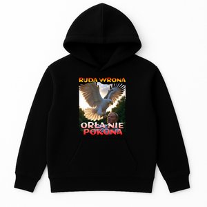 BLUZA RUDA WRONA ORŁA NIE POKONA