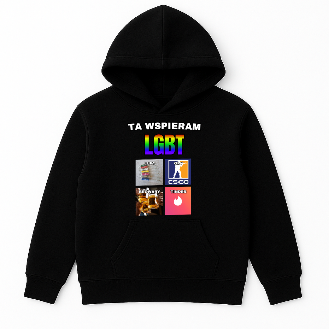 BLUZA TA WSPIERAM LGBT