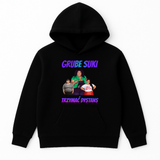 BLUZA GRUBE SUKI TRZYMAĆ DYSTANS