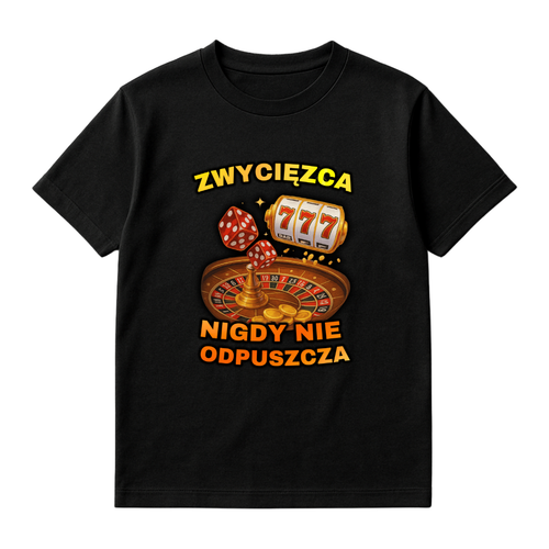 KOSZULKA ZWYCIĘZCA NIGDY NIE ODPUSZCZA