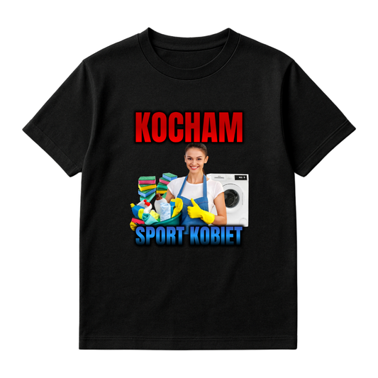 KOSZULKA KOCHAM SPORT KOBIET