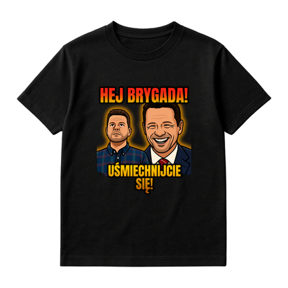 KOSZULKA HEJ BRYGADA UŚMIECHNIJCIE SIĘ!